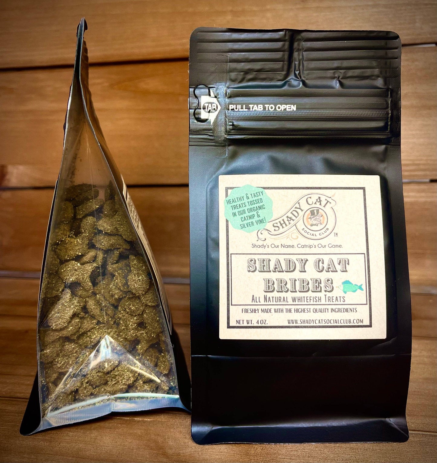 Shady Cat Bribes - Cat Treats **new custom bags**: Chicken