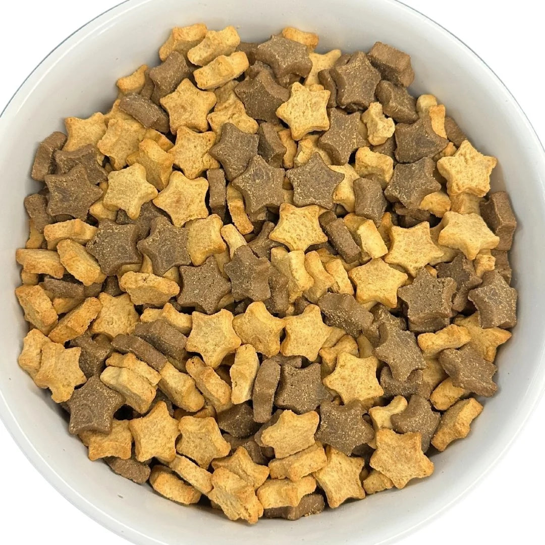 Peanut Butter Banana & Maple Bacon Crunchy Dog Treat Mix