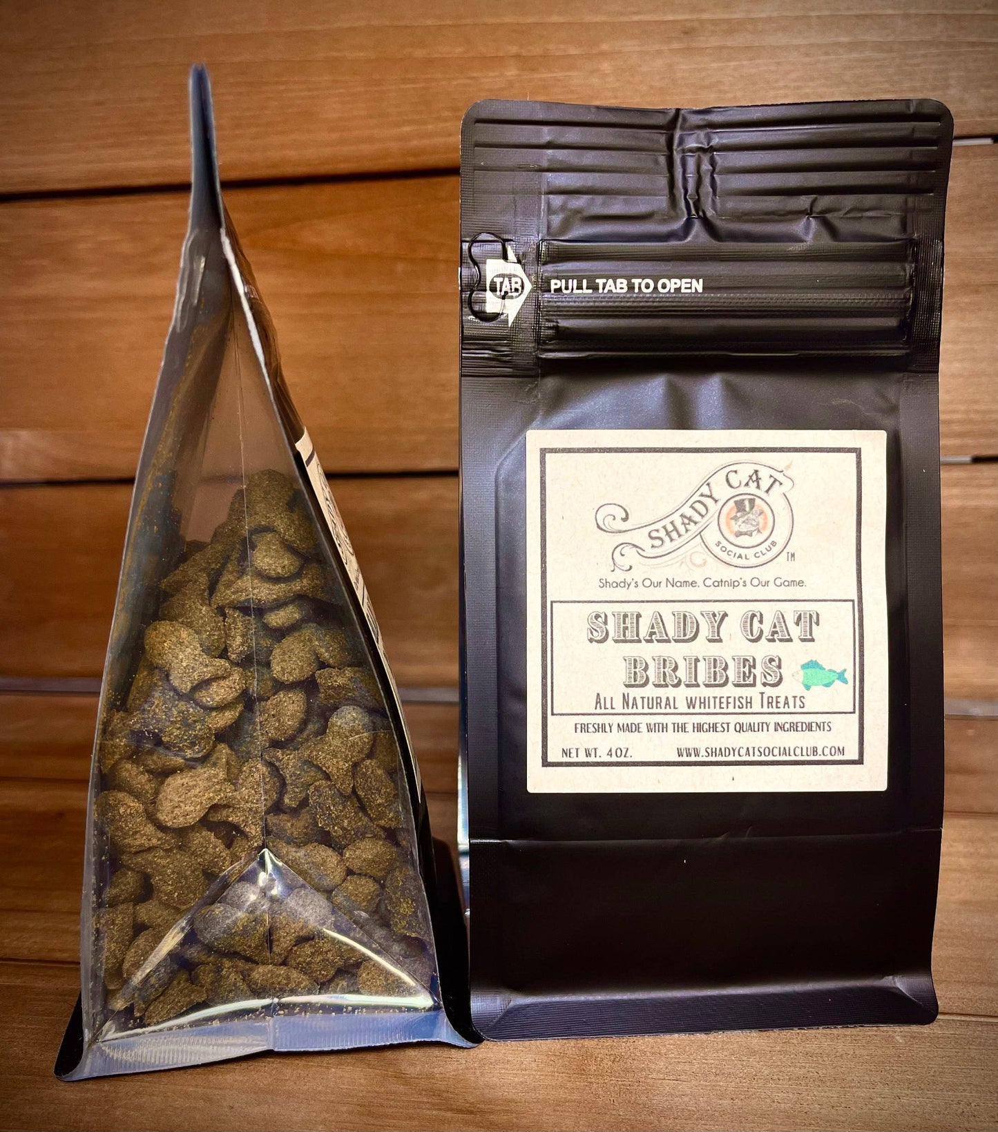 Shady Cat Bribes - Cat Treats **new custom bags**: Chicken