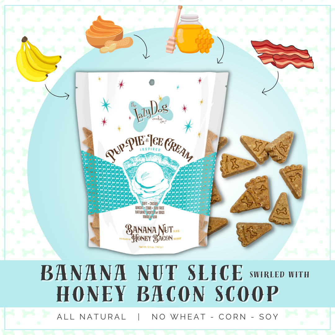 Banana Nut Slice Swirled w/Honey Bacon Scoop