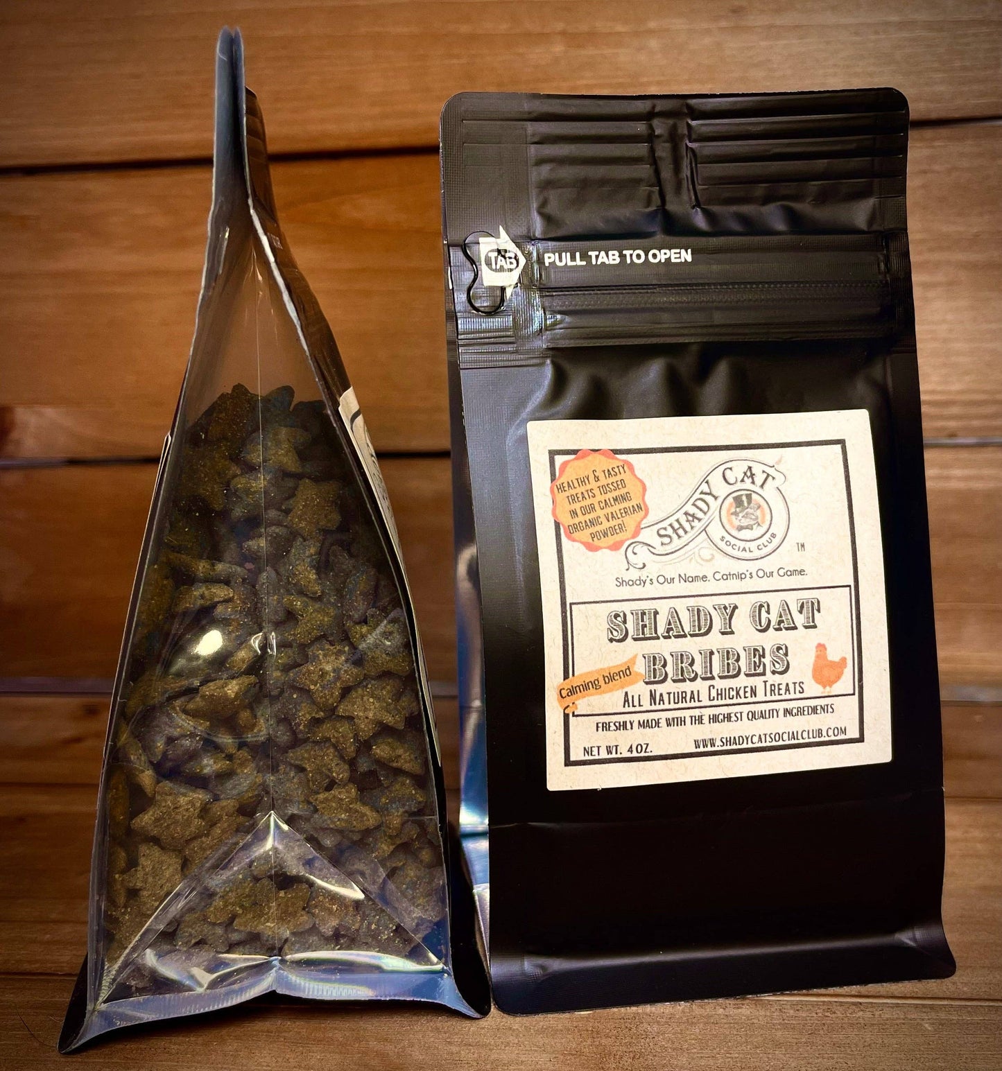 Shady Cat Bribes - Cat Treats **new custom bags**: Chicken