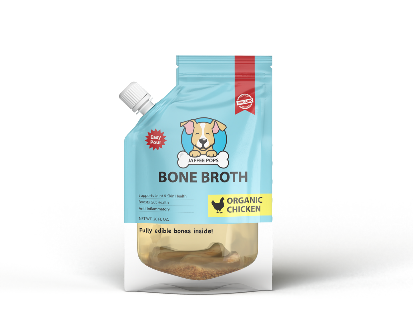 CHICKEN Bone Broth - 20 oz Pouch