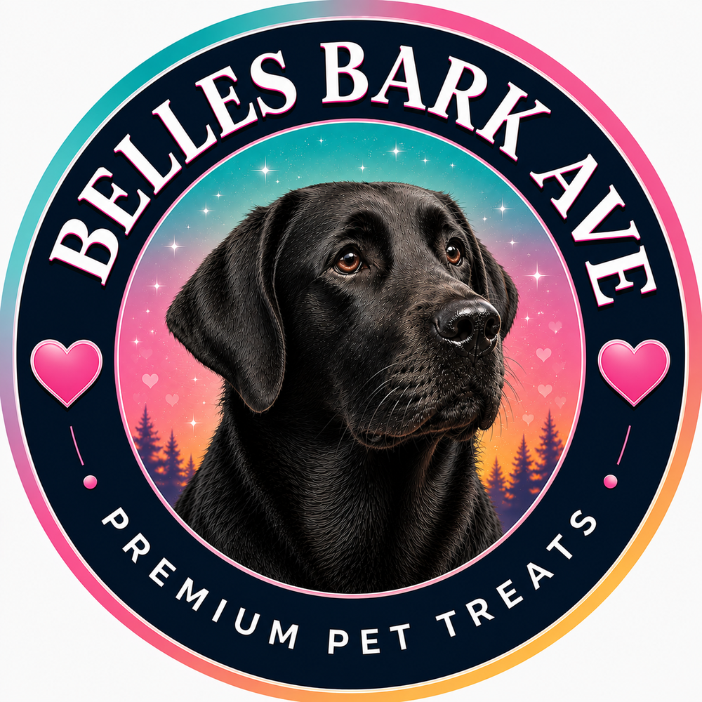 Belle's Bark Ave — premium pet treats