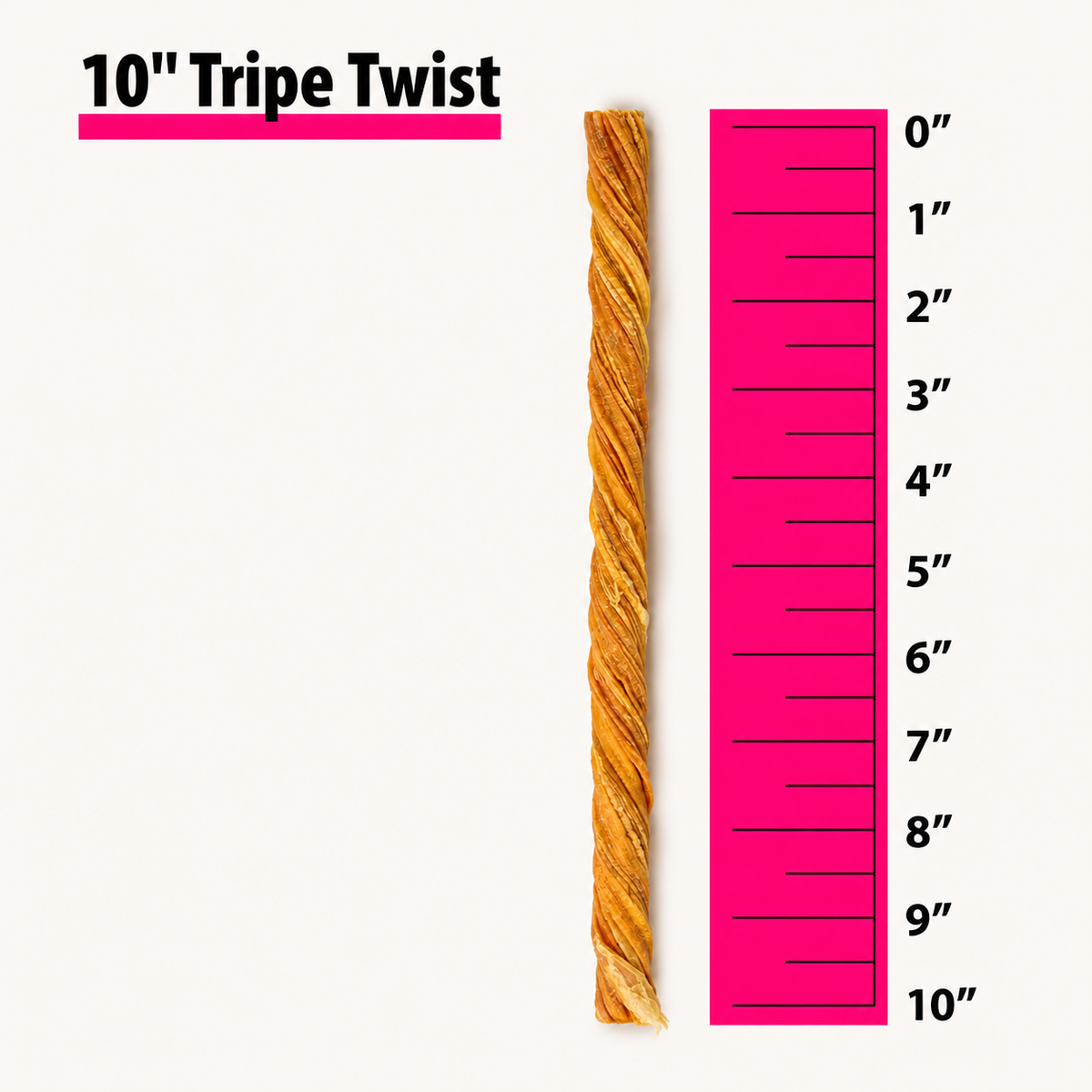 Beef Tripe Twists