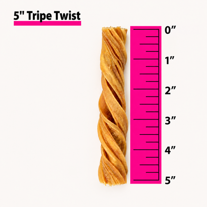 Beef Tripe Twists