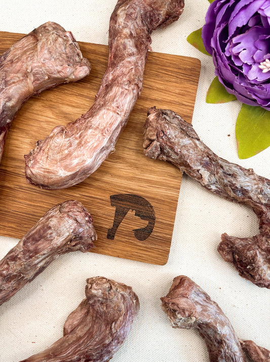 Freeze-dried Duck Necks: 1 pieces