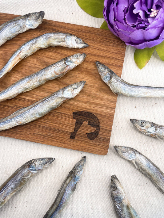 Freeze-dried Wild-Caught Capelin: 1 piece