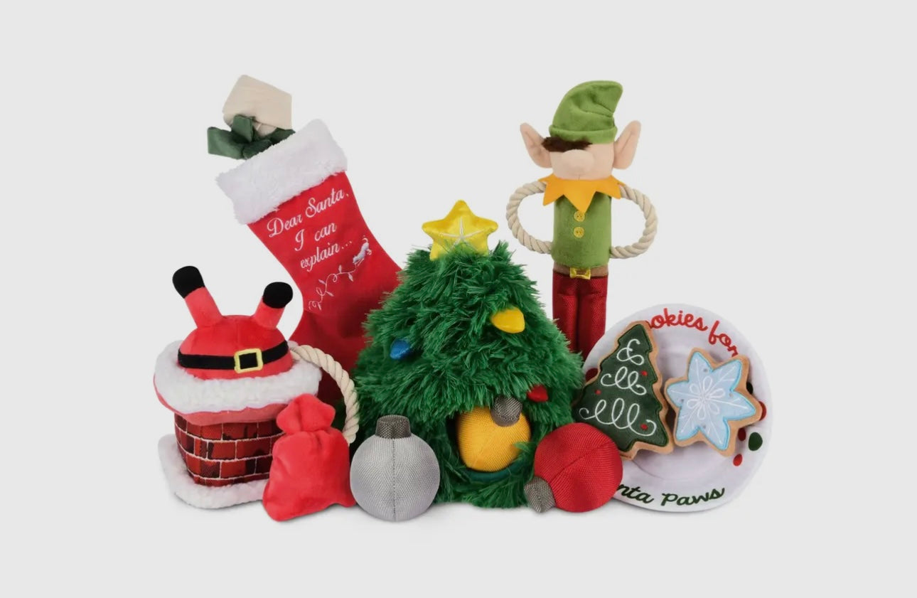 Merry Woofmas Dog Toy Collection by PLAY