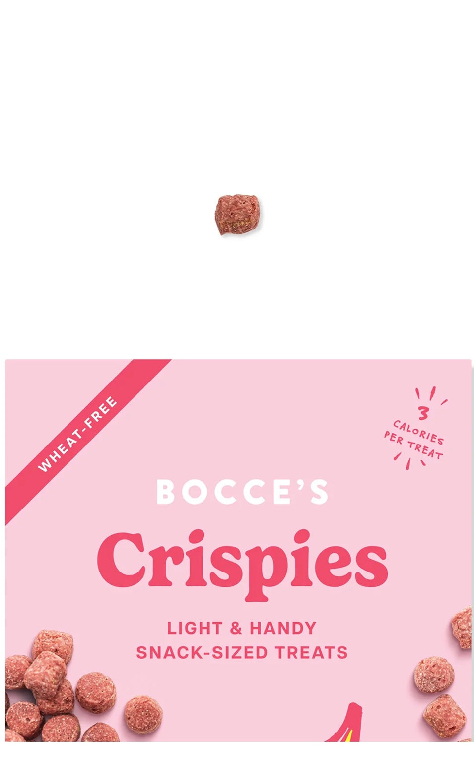 Bocce's Bakery Crispies Banana & Bacon Recipe Dog Treats, 10-oz box