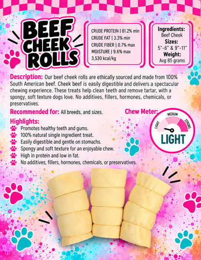 Beef Cheek Rolls
