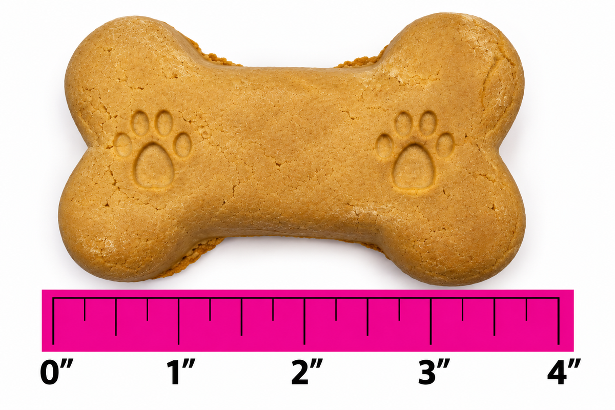Large Breed Peanut Butter Bones – Crunchy Dog Treats