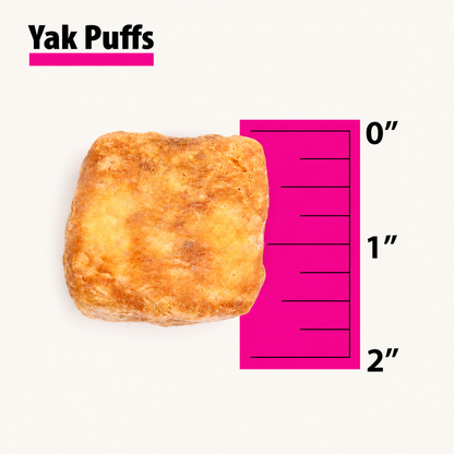 Himalayan Yak Cheese Puffs Crunchy Dog Treats